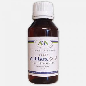 Mehtara gold massageolie